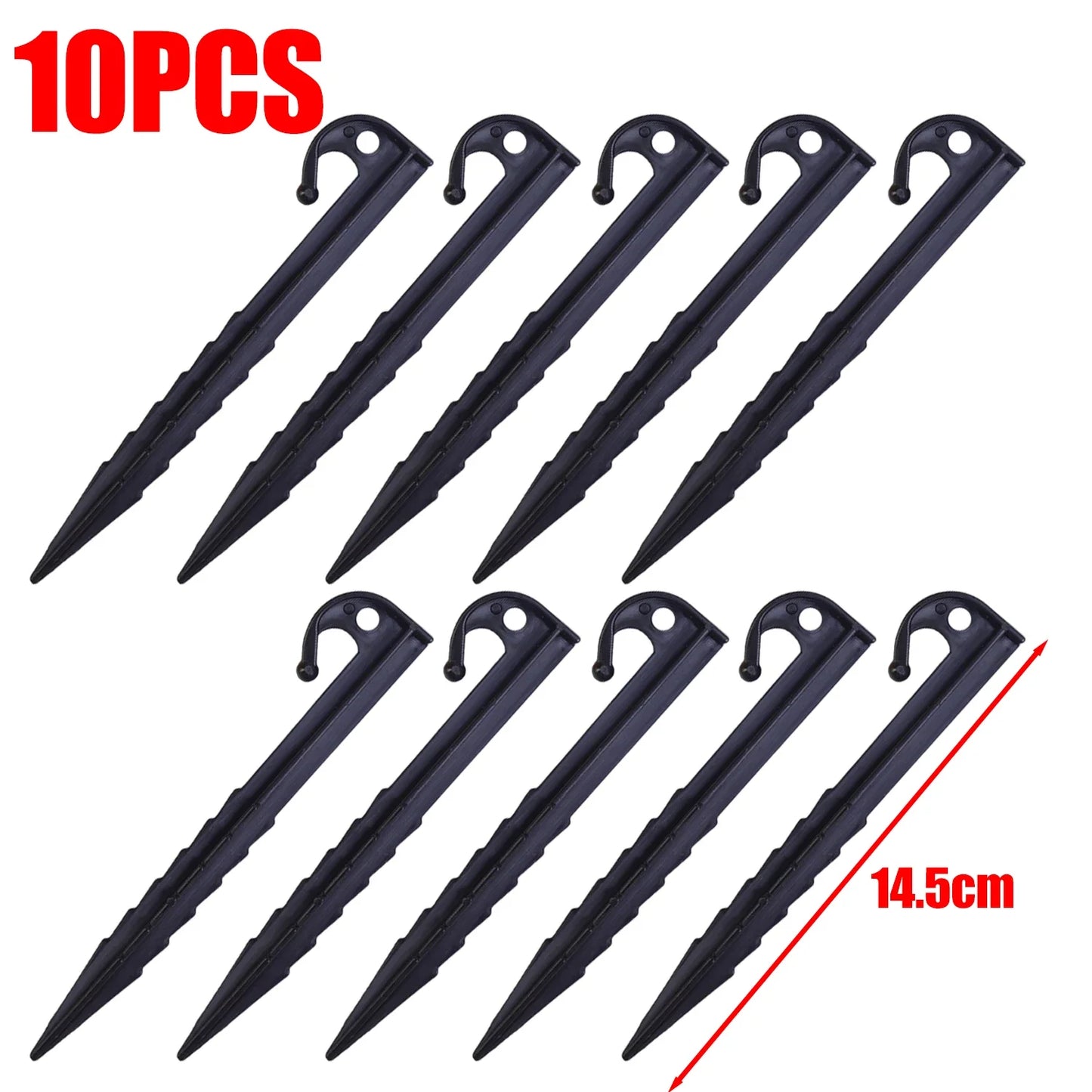 20/10pcs Camping Tent Holding Ground Peg