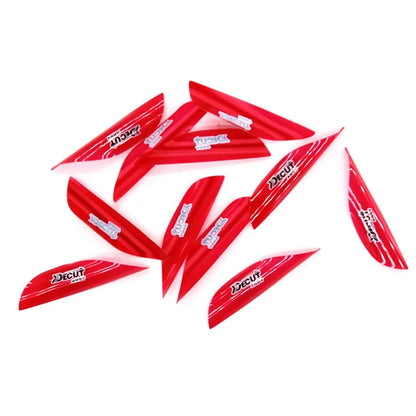 50pcs Archery 1.56inch 1.75inch 2inch Right Wing Vanes