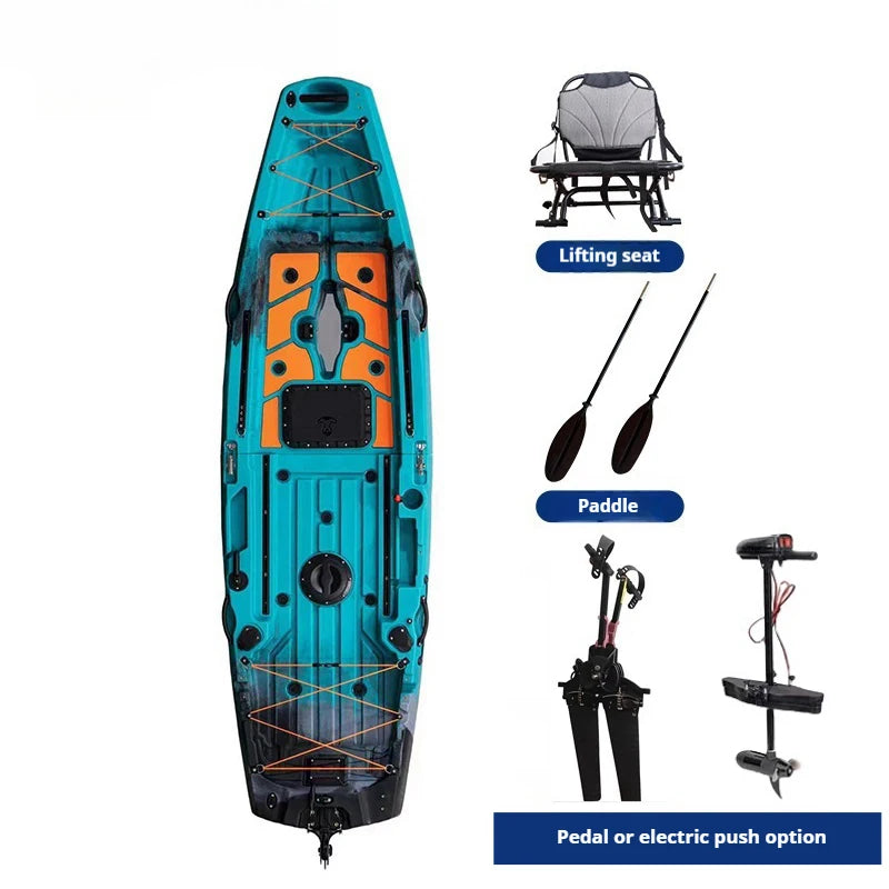 Modular Kayak Canoe w/Pedal & Electric Drive