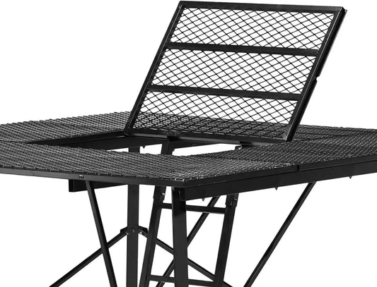 65" L x 65" W x 5' H Ground Blind Platform