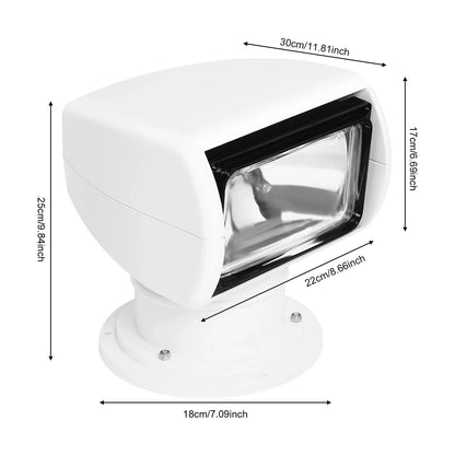 Search Light for Boats, 800m , DC 12V Remote Controlled Boat Light