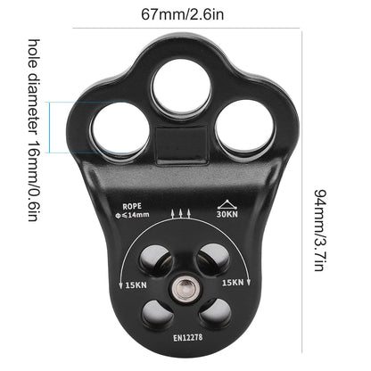 30KN Hitch Climber Pulley
