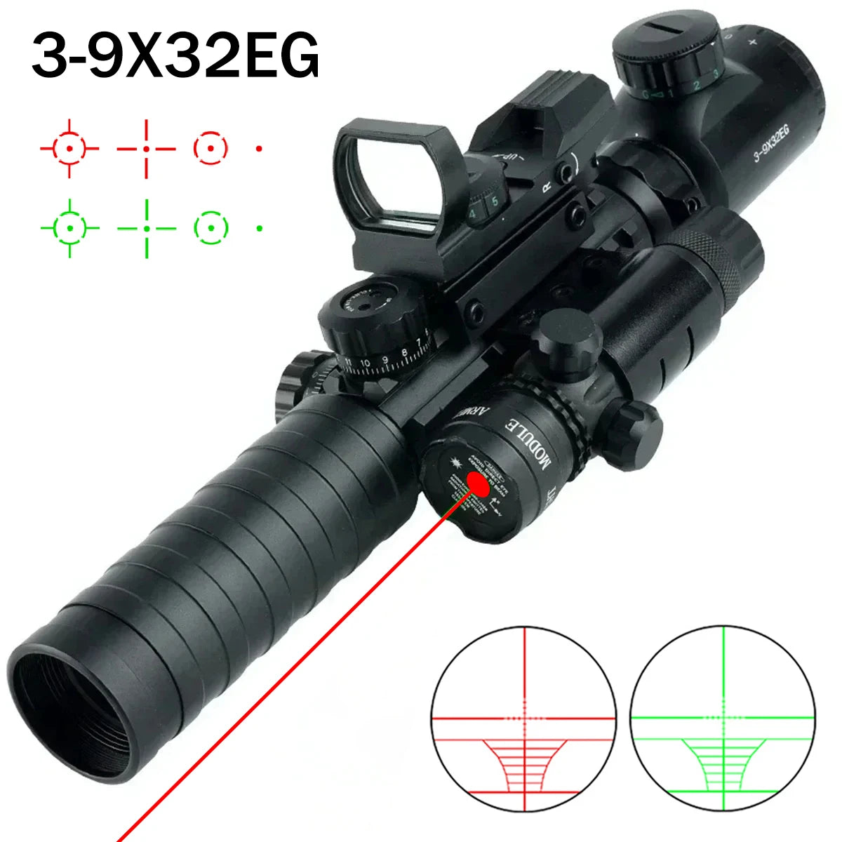 Tactical 3-9X32EG Riflescope