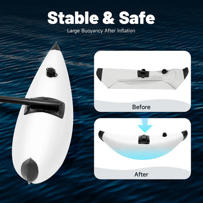 2PCS Inflatable Kayak Outrigger Stabilizers