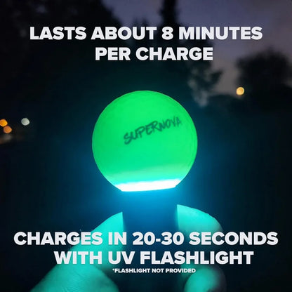 Supernova Glow Golf Balls