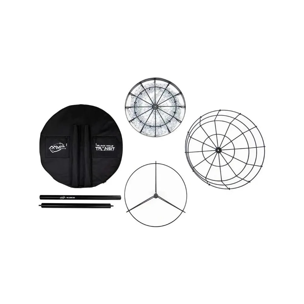 Black Hole Pro 24 Chain Disc Golf Basket with Transit Bag Targets & Baskets