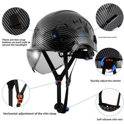 Carbon Fiber  Climbing Hemet