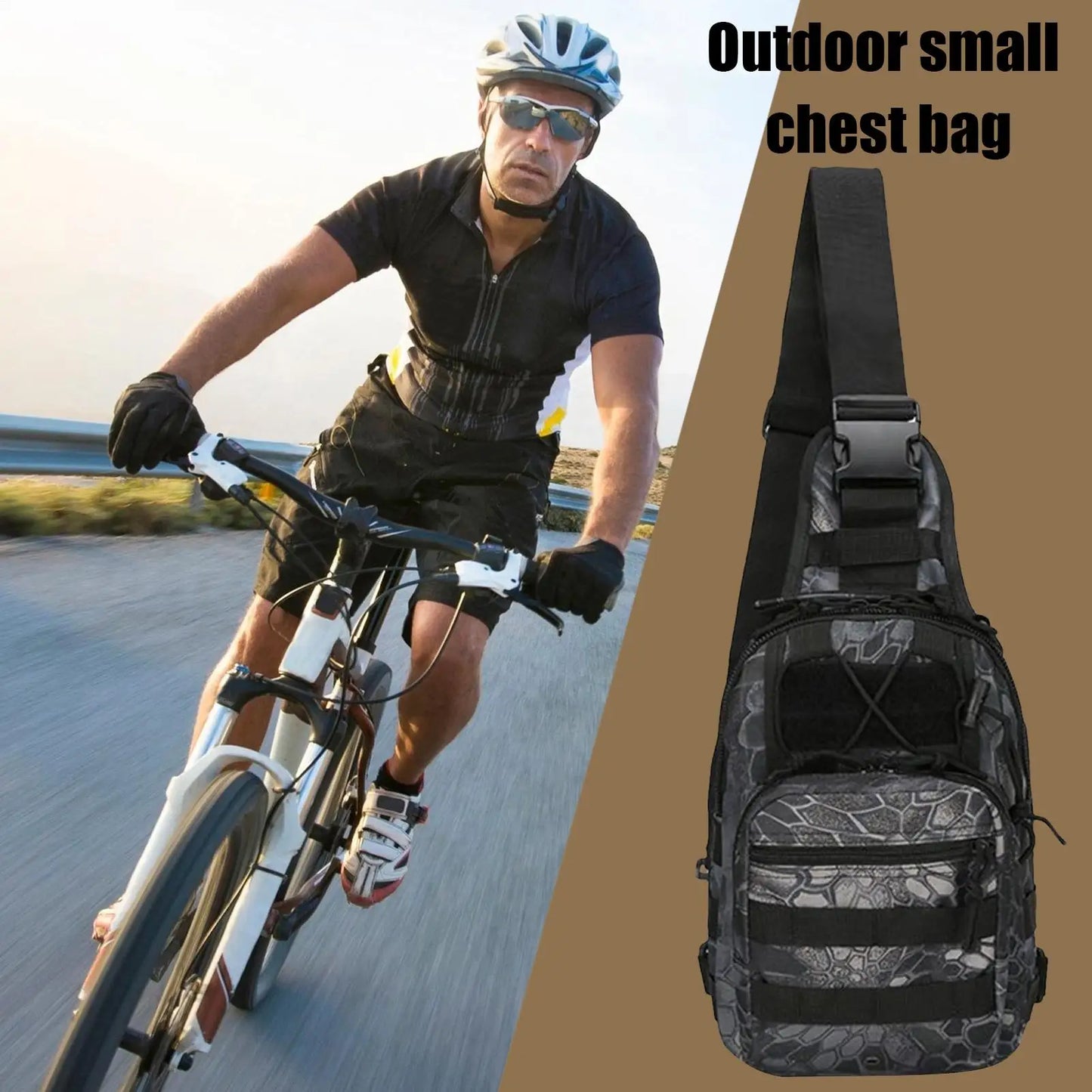 Small Chest Bag Backpack