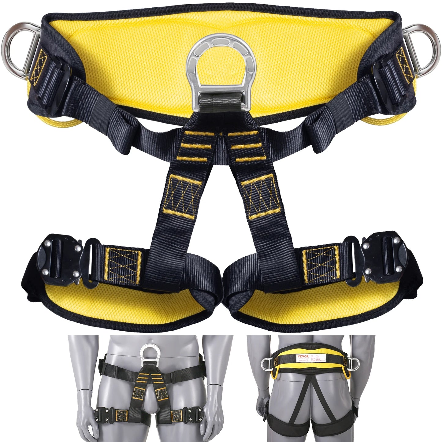 Caving Rock Climbing Half Body Safety Harness
