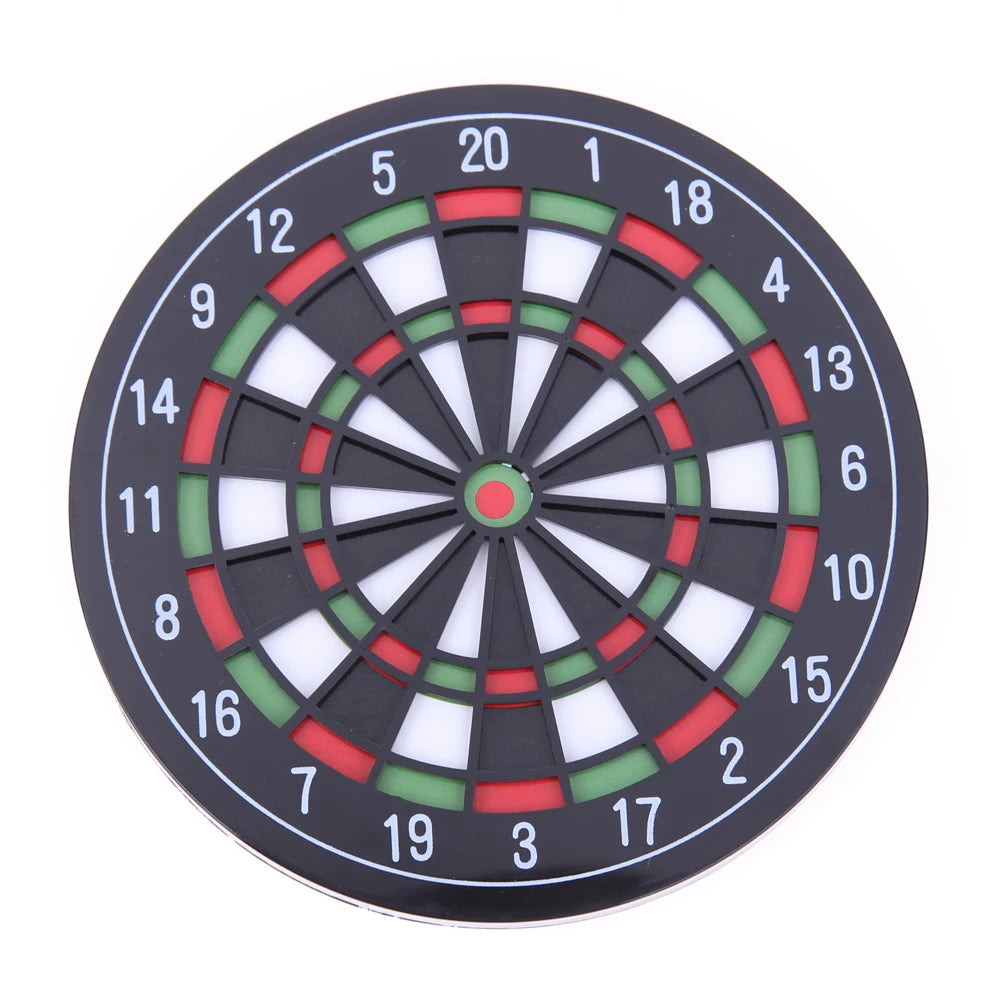 4Pcs Dart Board Shape Drinks Coasters