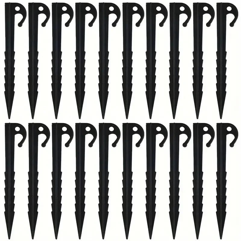 20/10pcs Camping Tent Holding Ground Peg