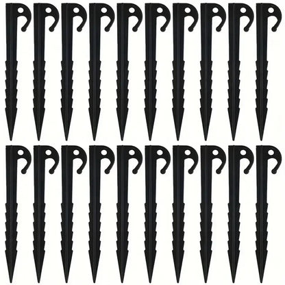 20/10pcs Camping Tent Holding Ground Peg