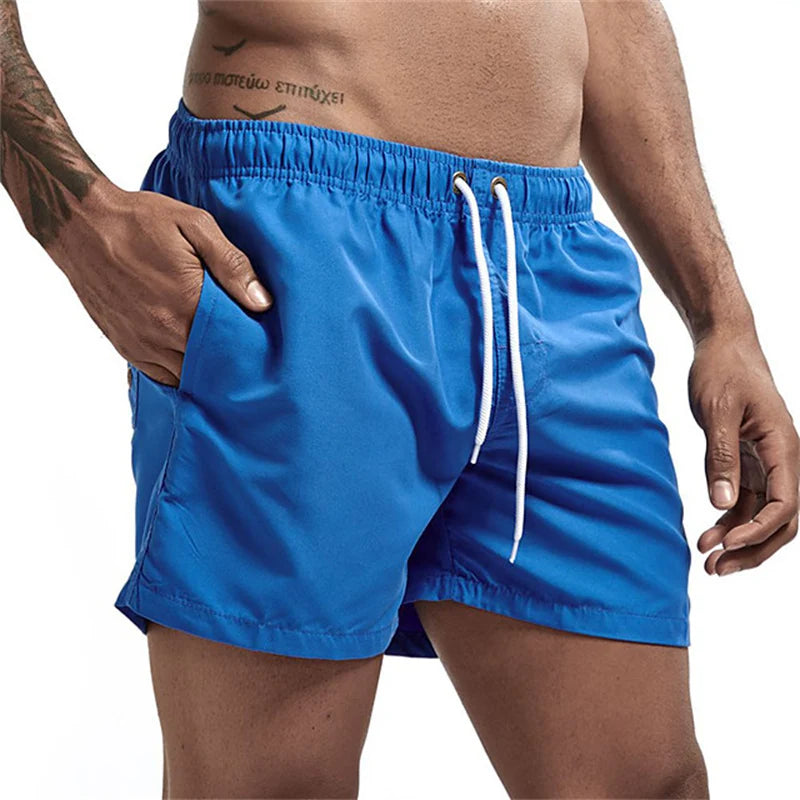 Men's Swim Trunks with Mesh Lining