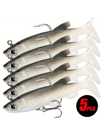 5Pcs Soft Bait