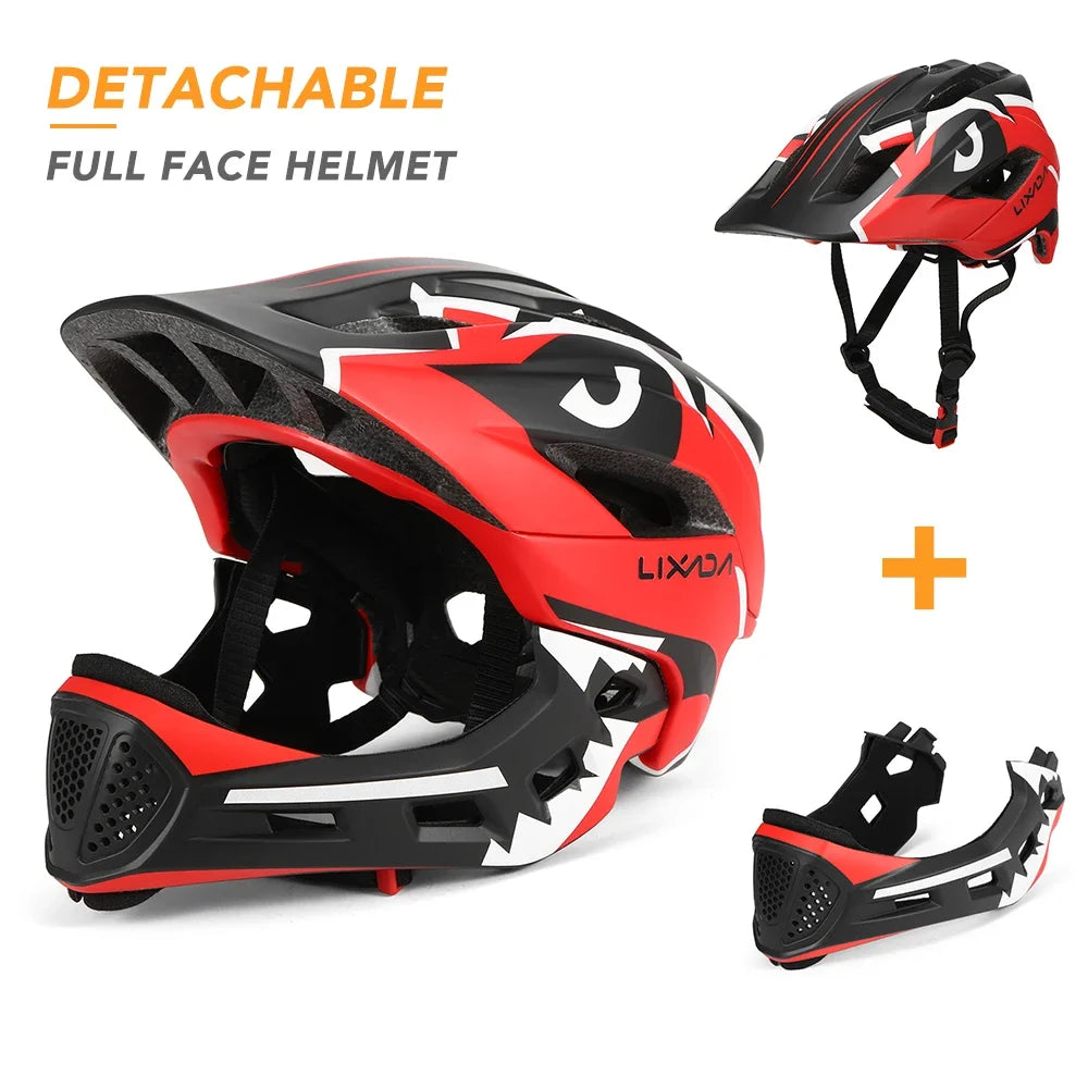 Kids Convertible Full Face Bike Helmet
