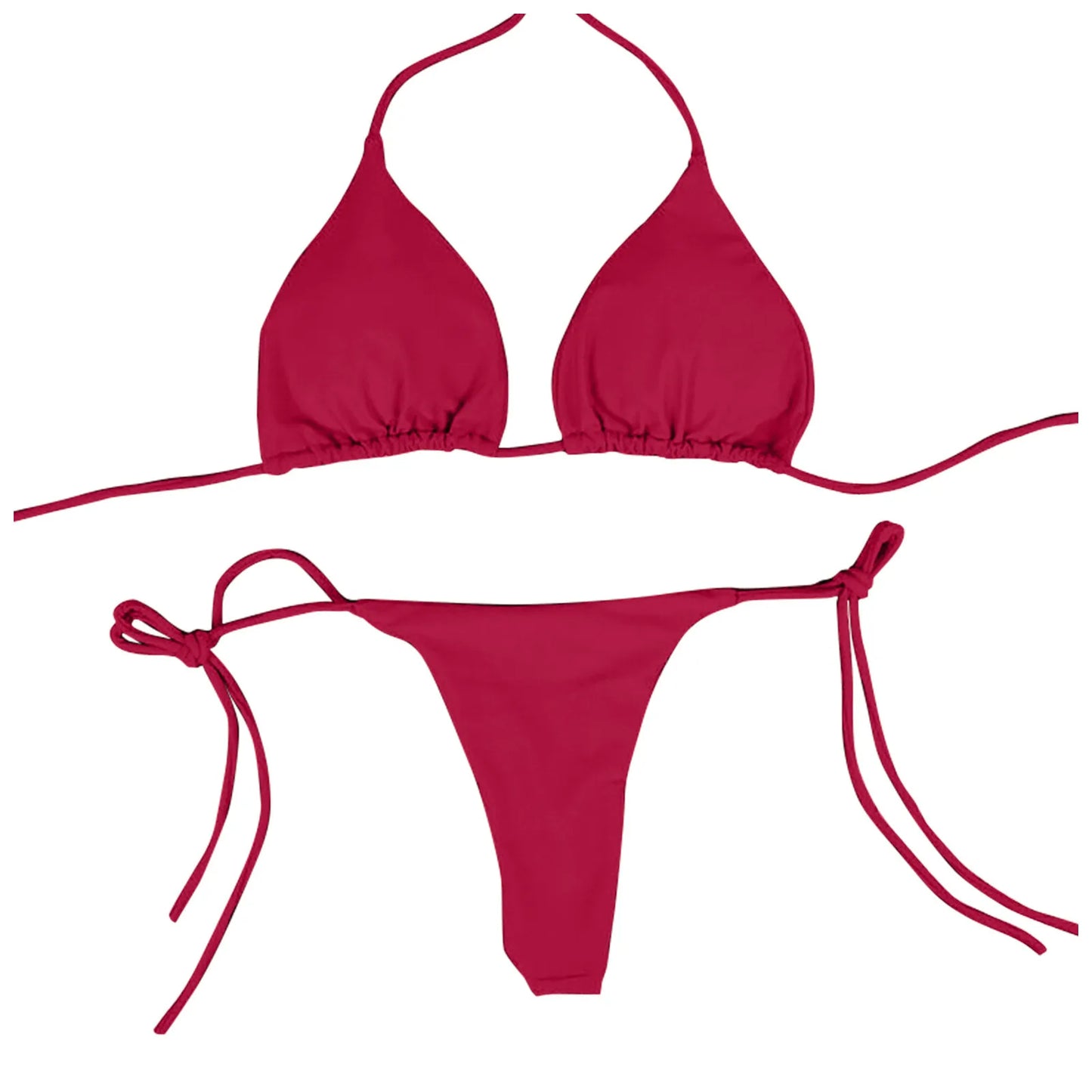 Women Bikini Set Side Tie