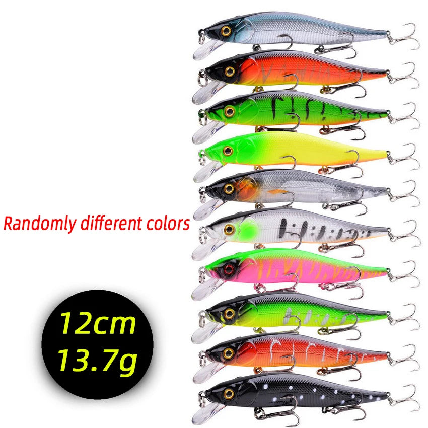 Random Minnow Fishing Lure set