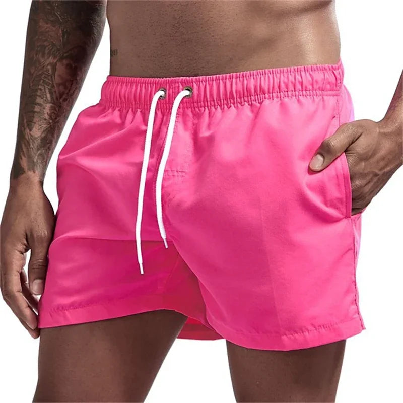 Men's Swim Trunks with Mesh Lining