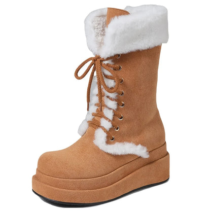 Women's Mid Calf Snow Boots