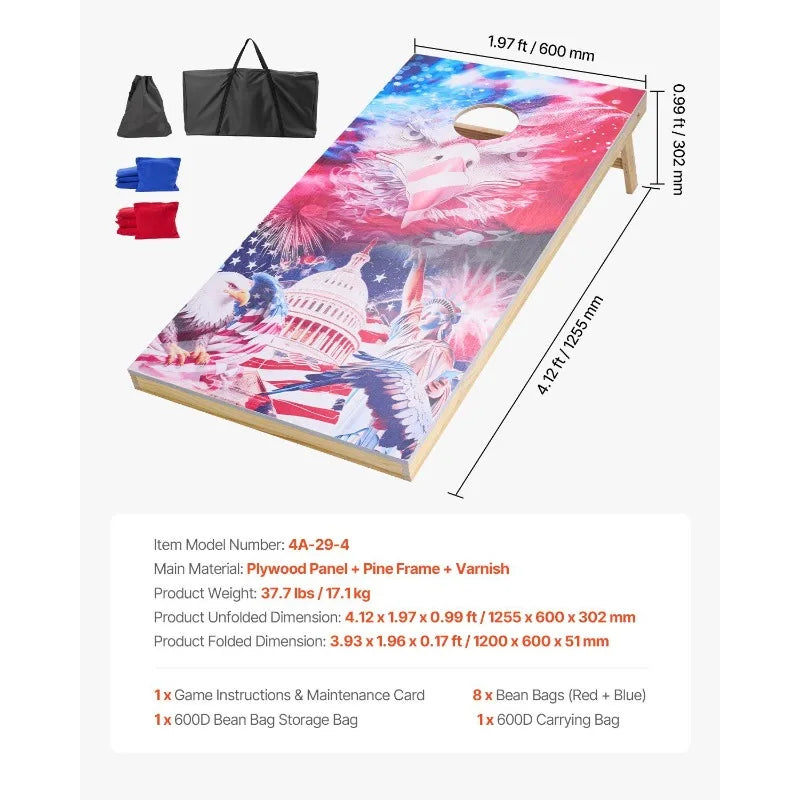 4x2ft Cornhole Set