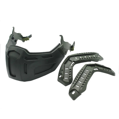 Tactical Helmet Half Face Mask