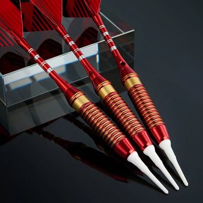 3 pcs 18g electroplated red copper Soft Tip  darts