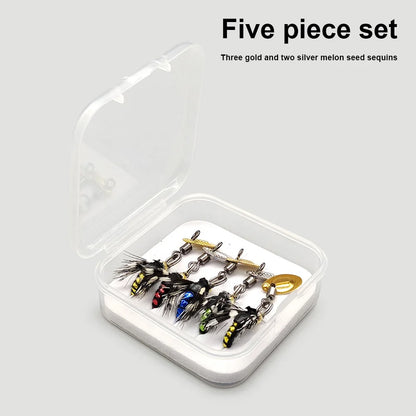 5Pcs Fly Fishing Bait
