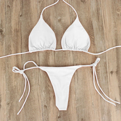 Women Bikini Set Side Tie