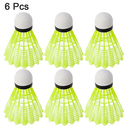 6/PCS Green Badminton Balls