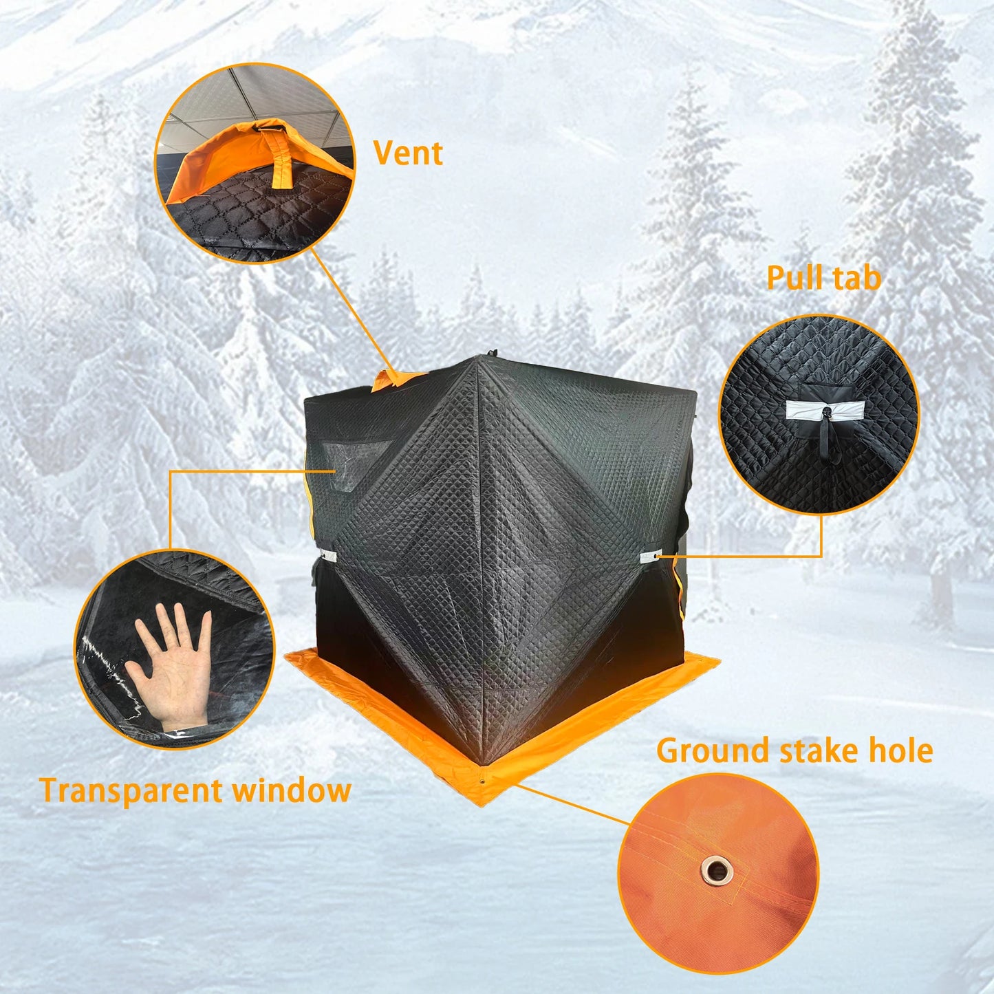 Portable Outdoor Ice Fishing Shelter