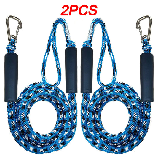 Dock Lines Elastic Marine  Ties for Kayak Watercraft Jet Ski Pontoon Canoe Power Boat