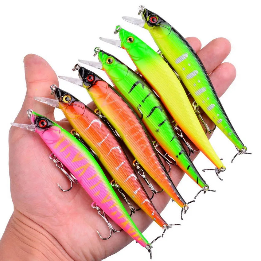Random Minnow Fishing Lure set