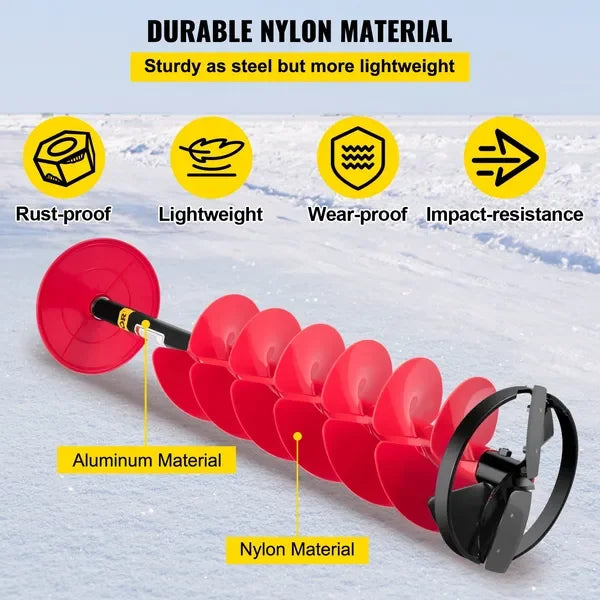 6' Nylon Ice Auger,