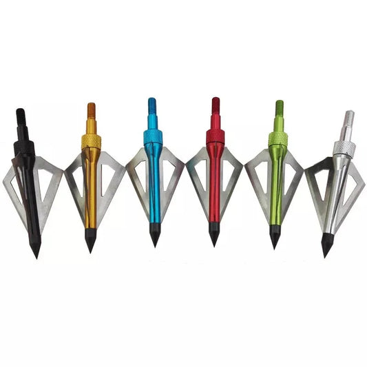 6/12pcs 100grain Hunting Broadheads