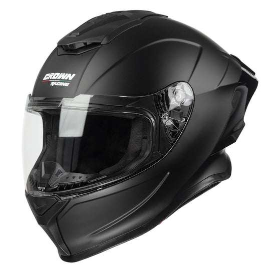 DOT Certified Motorcycle Helmet with Internal Sun Visor