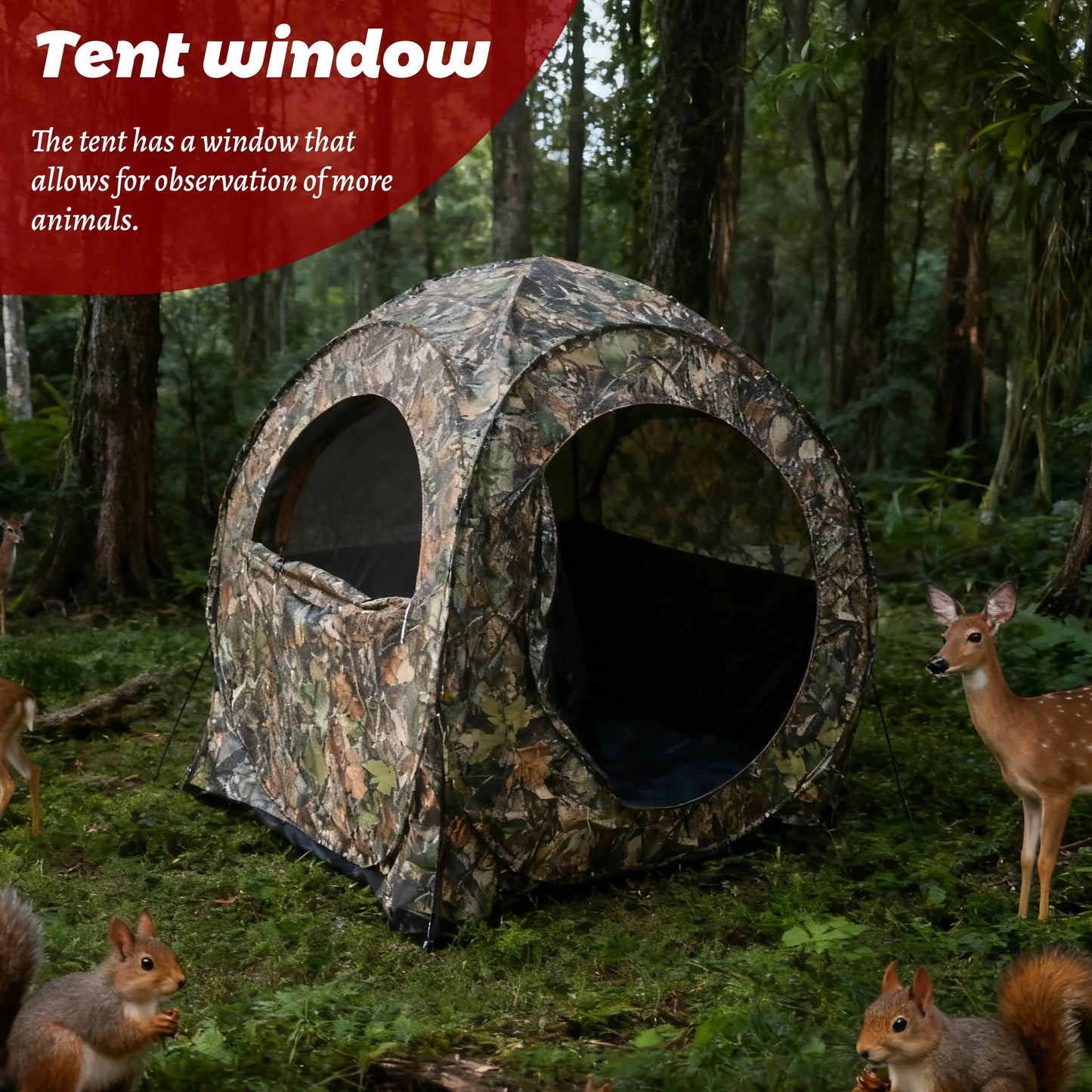 Camouflage Pop-Up Hunting Blind