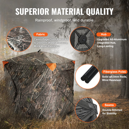 See Through Ground Blind,