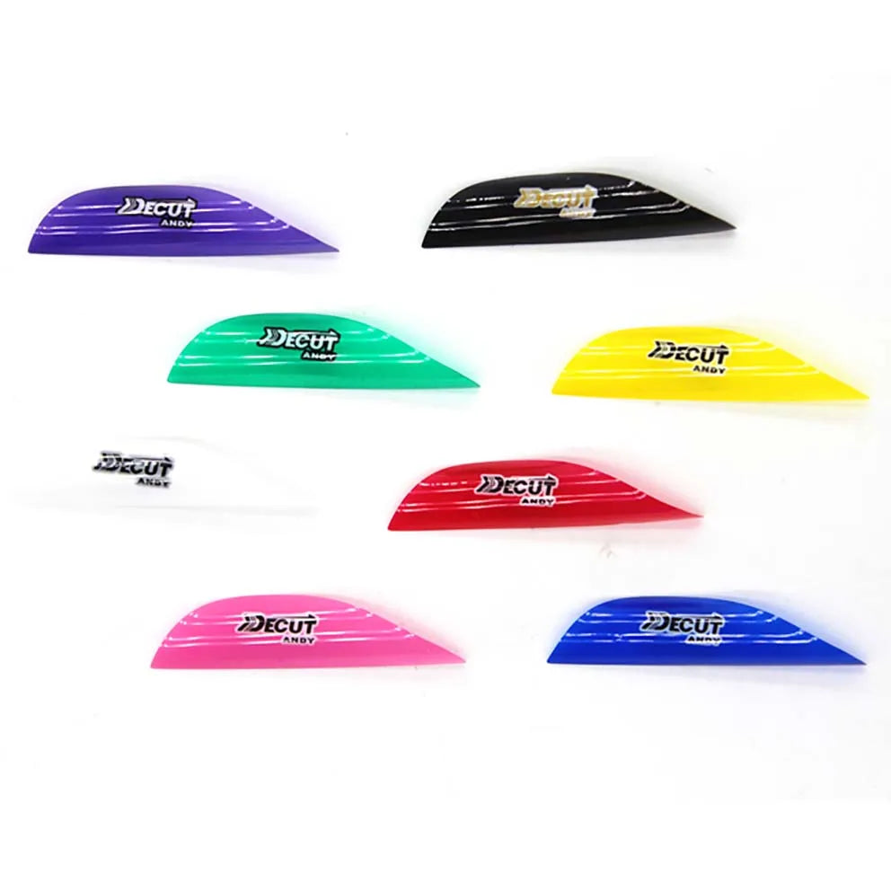 50pcs Archery 1.56inch 1.75inch 2inch Right Wing Vanes