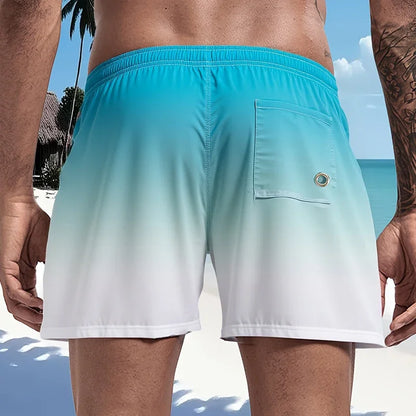 Men's Swim Trunks with Mesh Lining