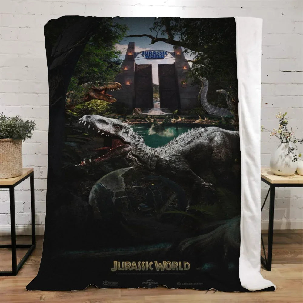 Jurassic Park Thick Blanket