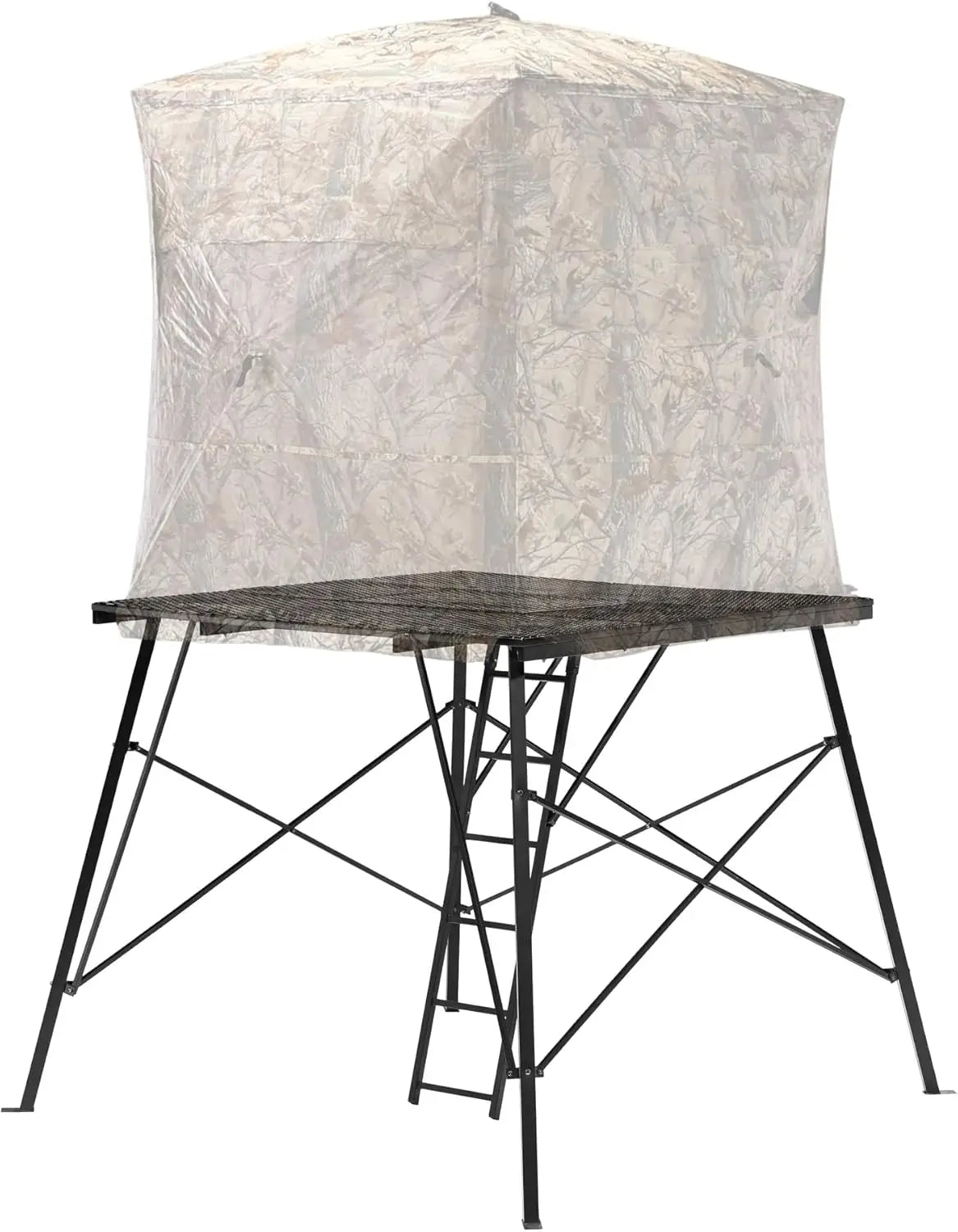 65" L x 65" W x 5' H Ground Blind Platform