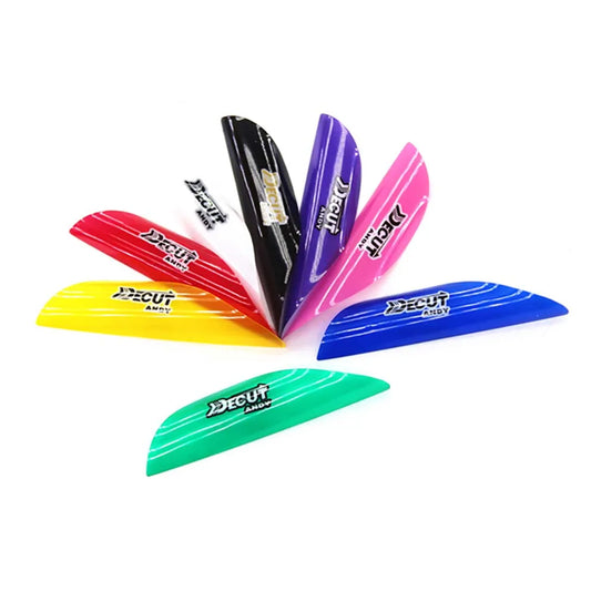 50pcs Archery 1.56inch 1.75inch 2inch Right Wing Vanes