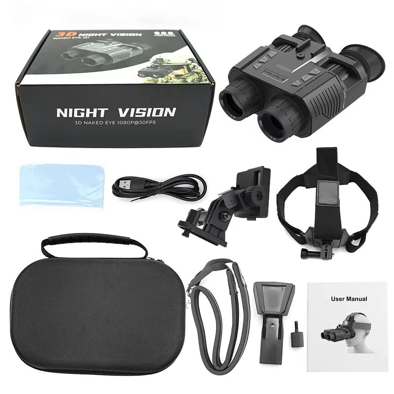Long Range Helmet Mounted  Digital Infrared Night Vision Binoculars