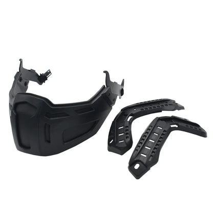 Tactical Helmet Half Face Mask