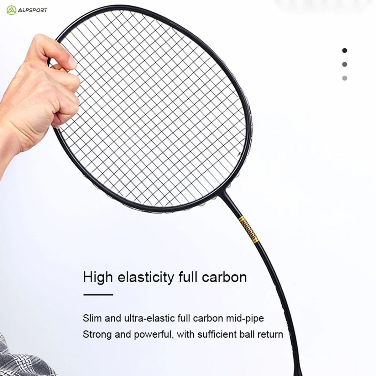Carbon Fiber + Titanium Alloy Badminton Racket