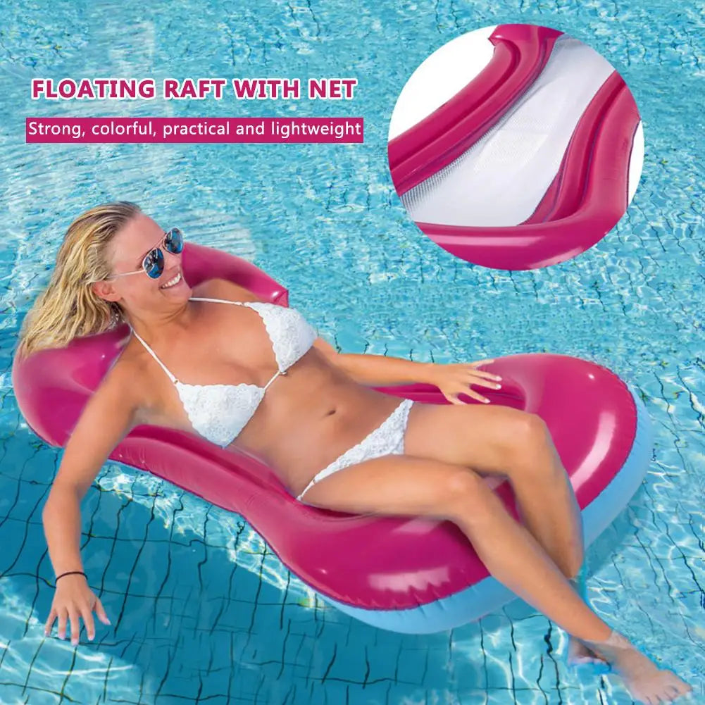 Inflatable Floating Mattress Lounger