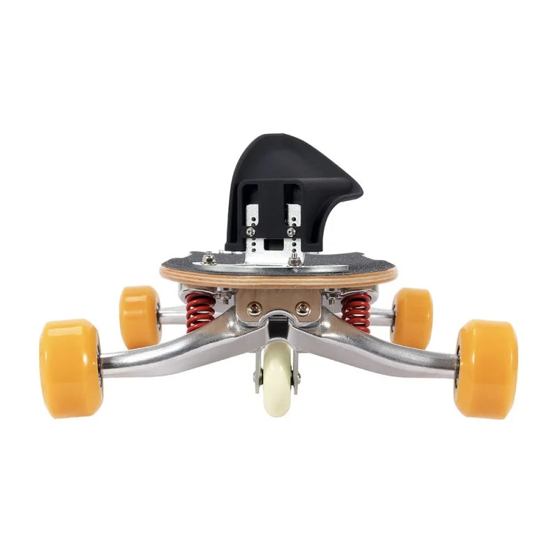 Land snowboarding male and female simulation skiing practice board snowboarding