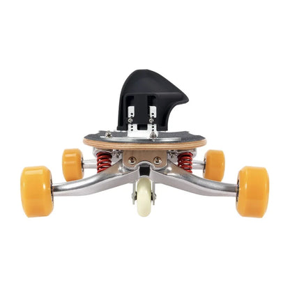 Land snowboarding male and female simulation skiing practice board snowboarding
