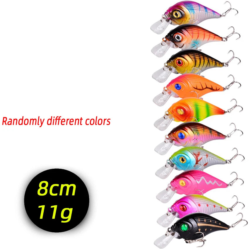 Random Minnow Fishing Lure set