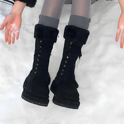 Women's Mid Calf Snow Boots